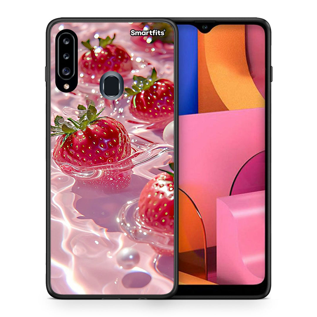 Juicy Strawberries - Samsung Galaxy A20S case