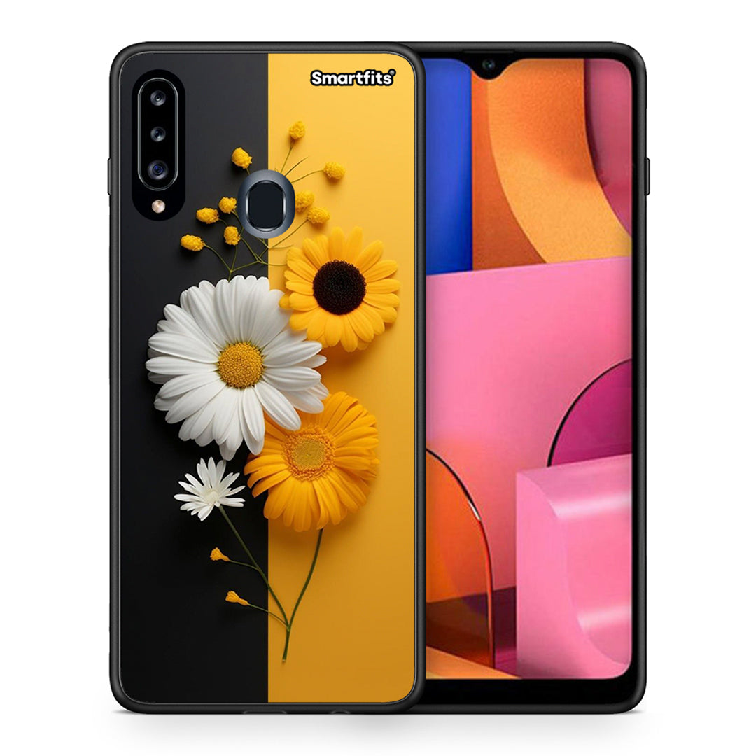 Yellow Daisies - Samsung Galaxy A20s case