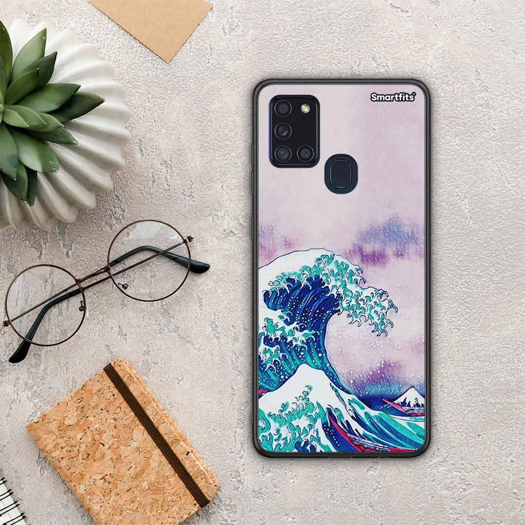 Blue Waves - Samsung Galaxy A21S case