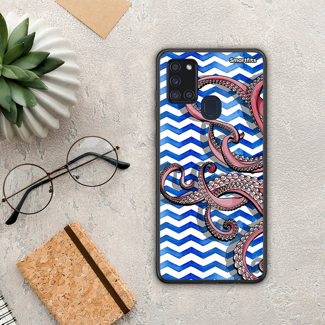 Chevron Devilfish - Samsung Galaxy A21S case