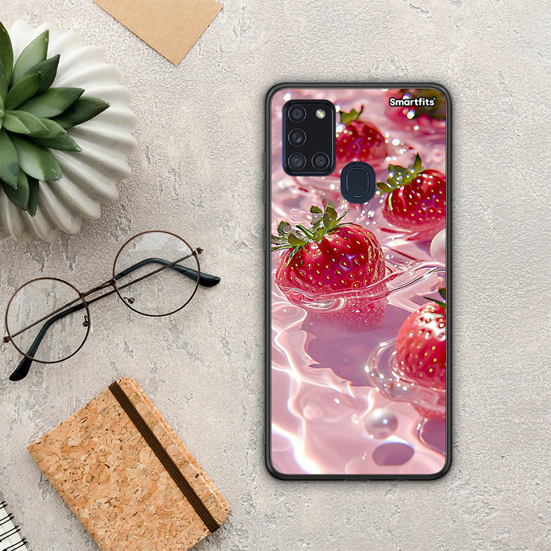 Juicy Strawberries - Samsung Galaxy A21S case