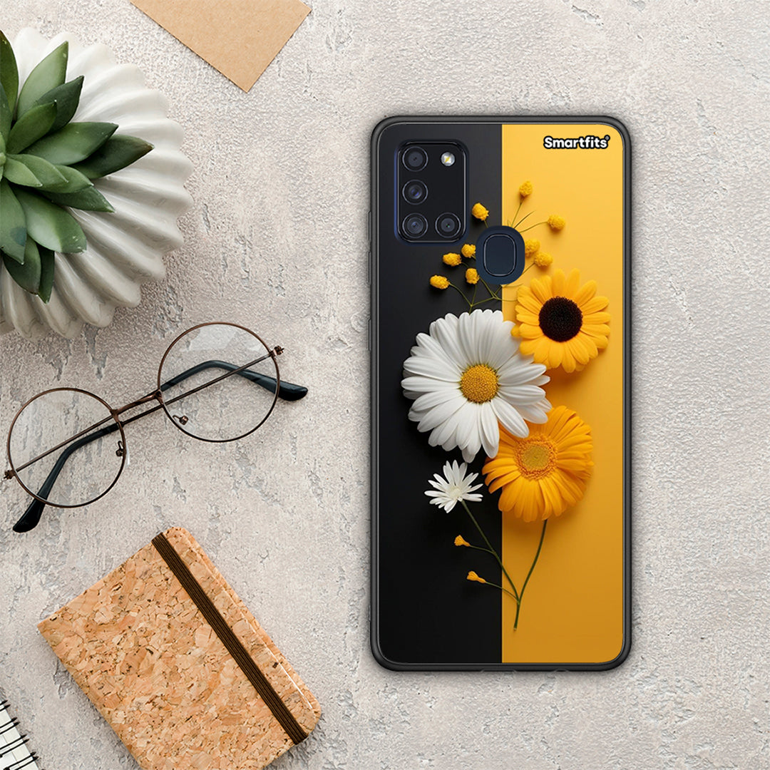 Yellow Daisies - Samsung Galaxy A21S case