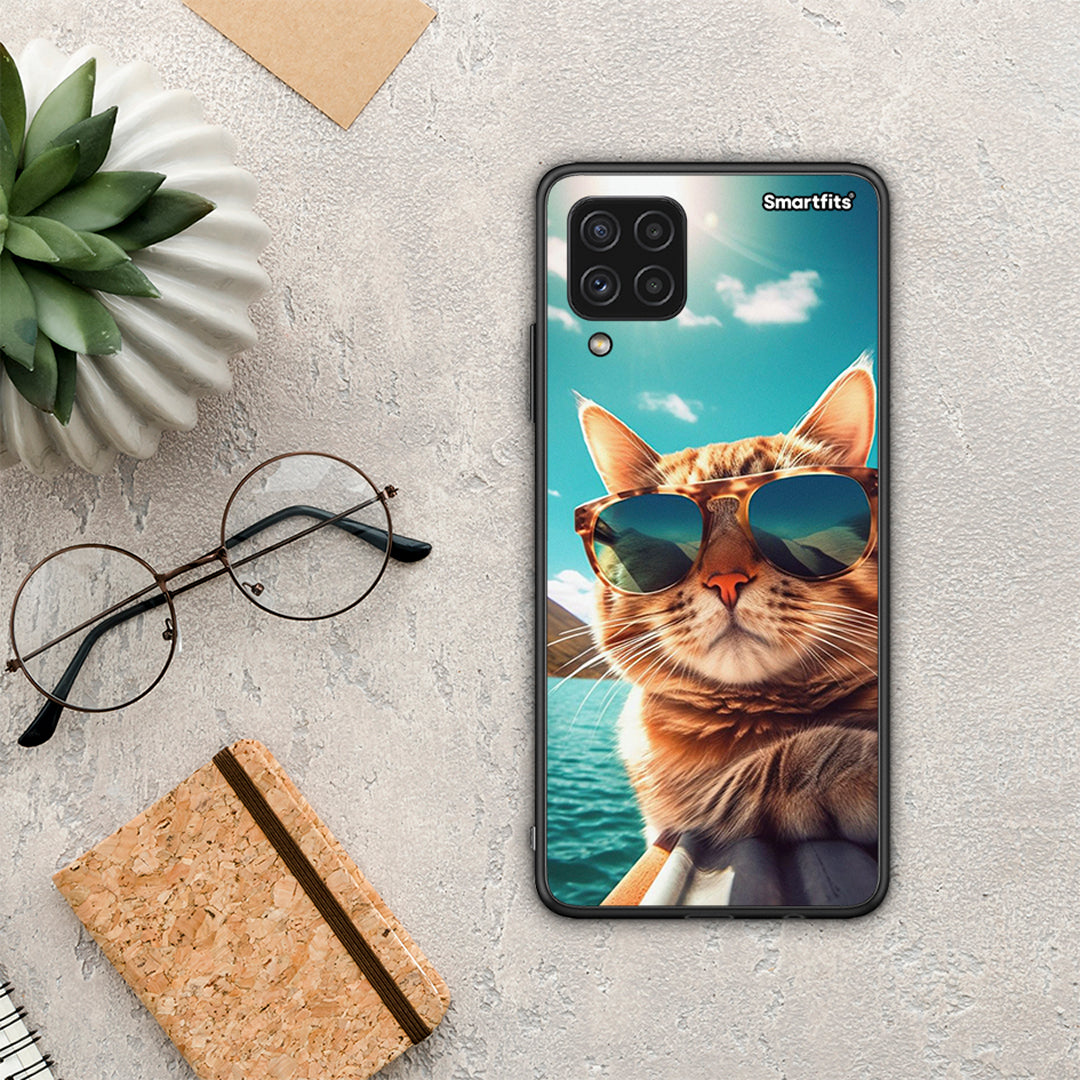 Summer Cat - Samsung Galaxy A22 4G case