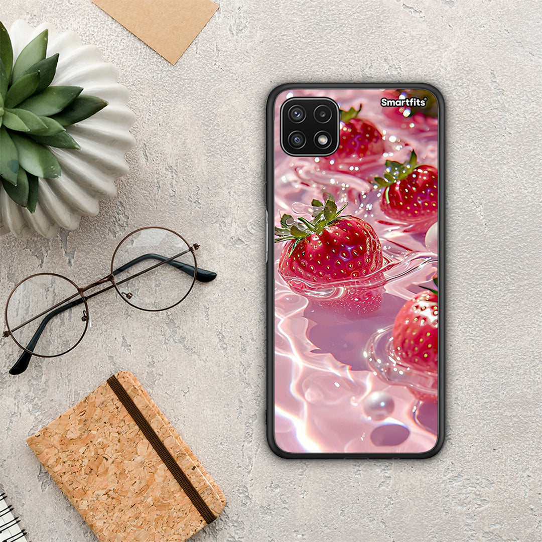 Juicy Strawberries - Samsung Galaxy A22 5G case