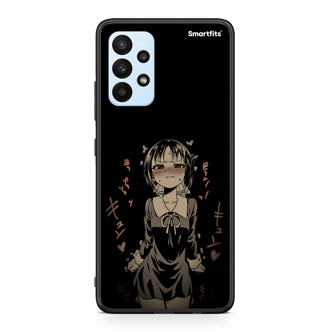 Samsung A23 Anime Girl θήκη από τη Smartfits με σχέδιο στο πίσω μέρος και μαύρο περίβλημα | Smartphone case with colorful back and black bezels by Smartfits