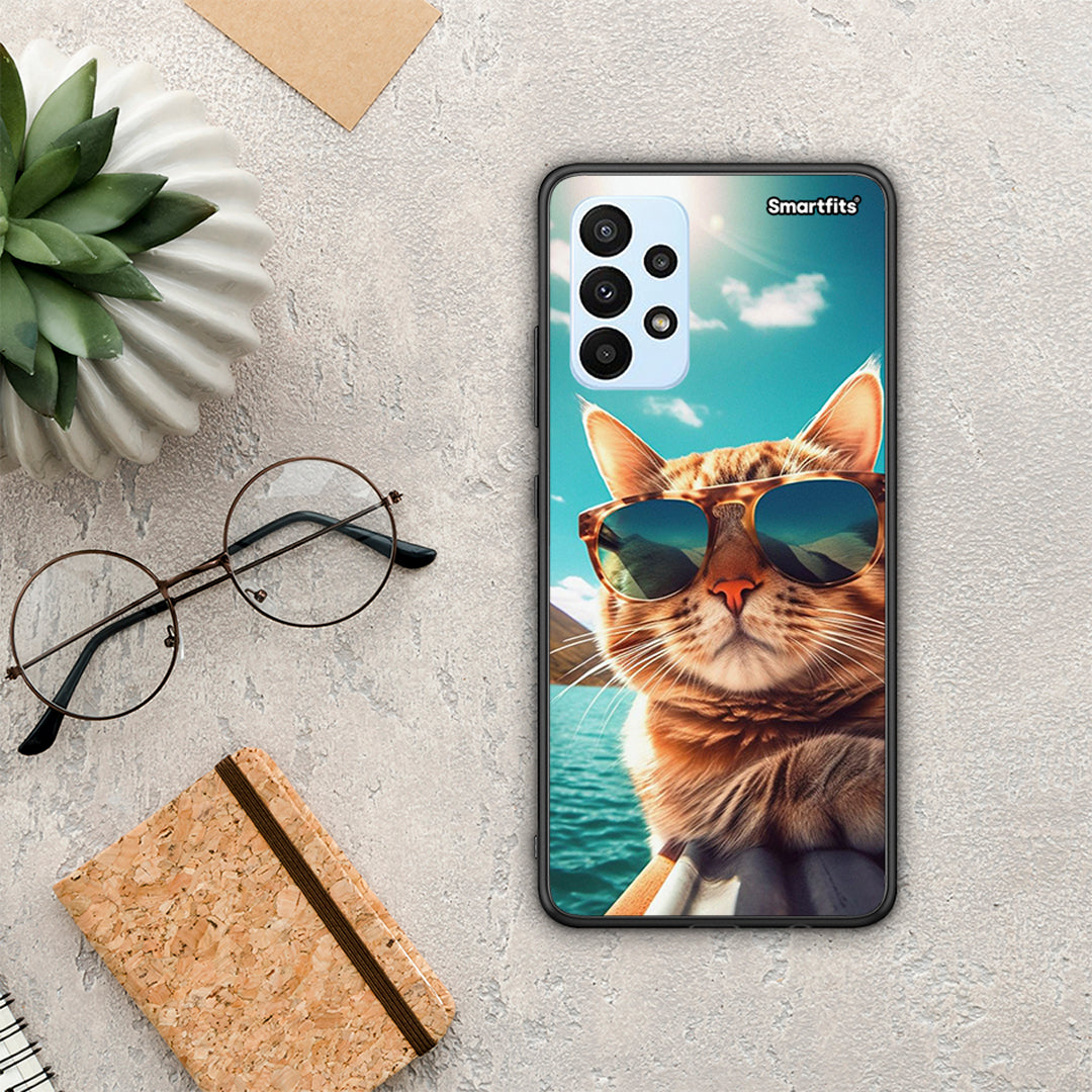 Summer Cat - Samsung Galaxy A23 case