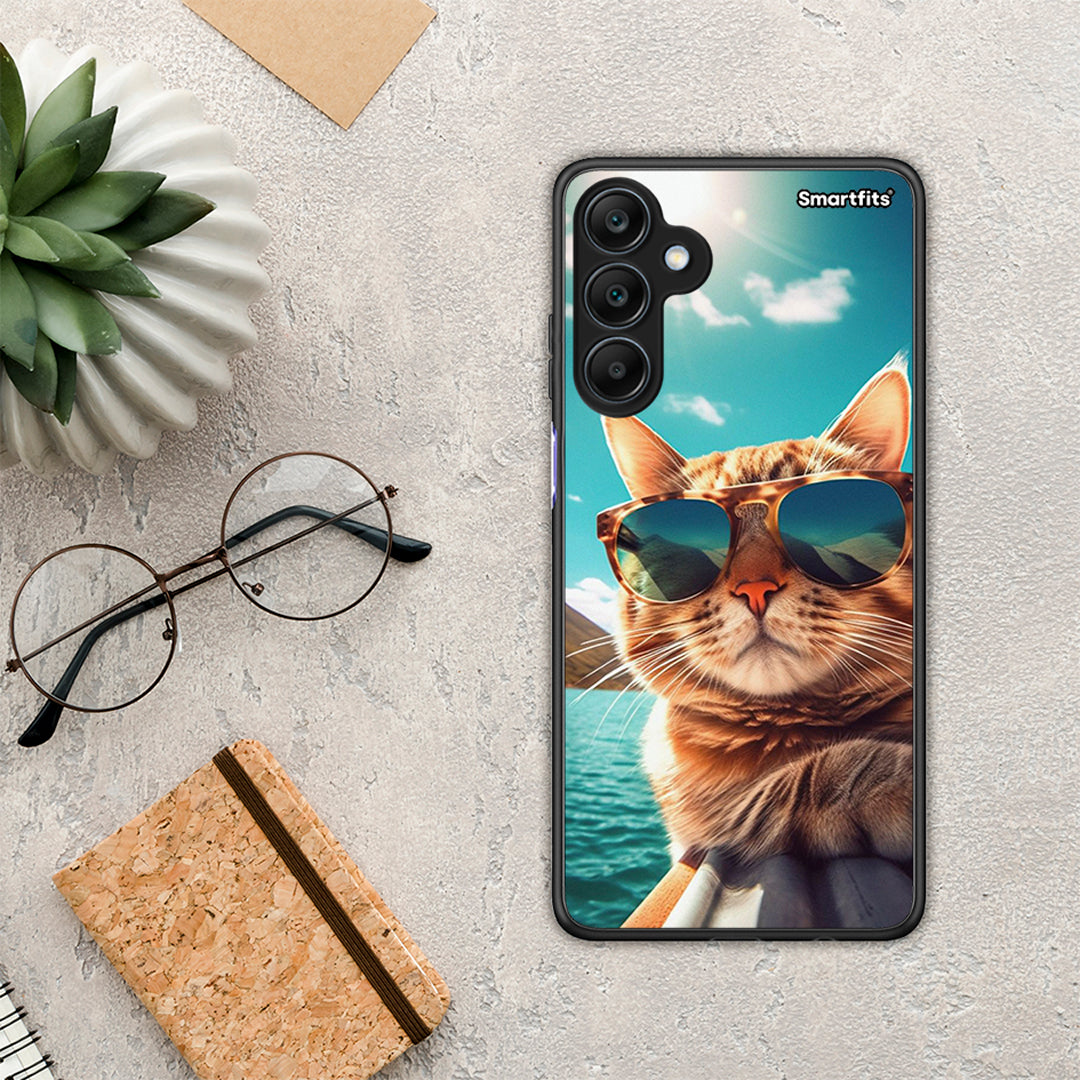 Summer Cat - Samsung Galaxy A25 5G case