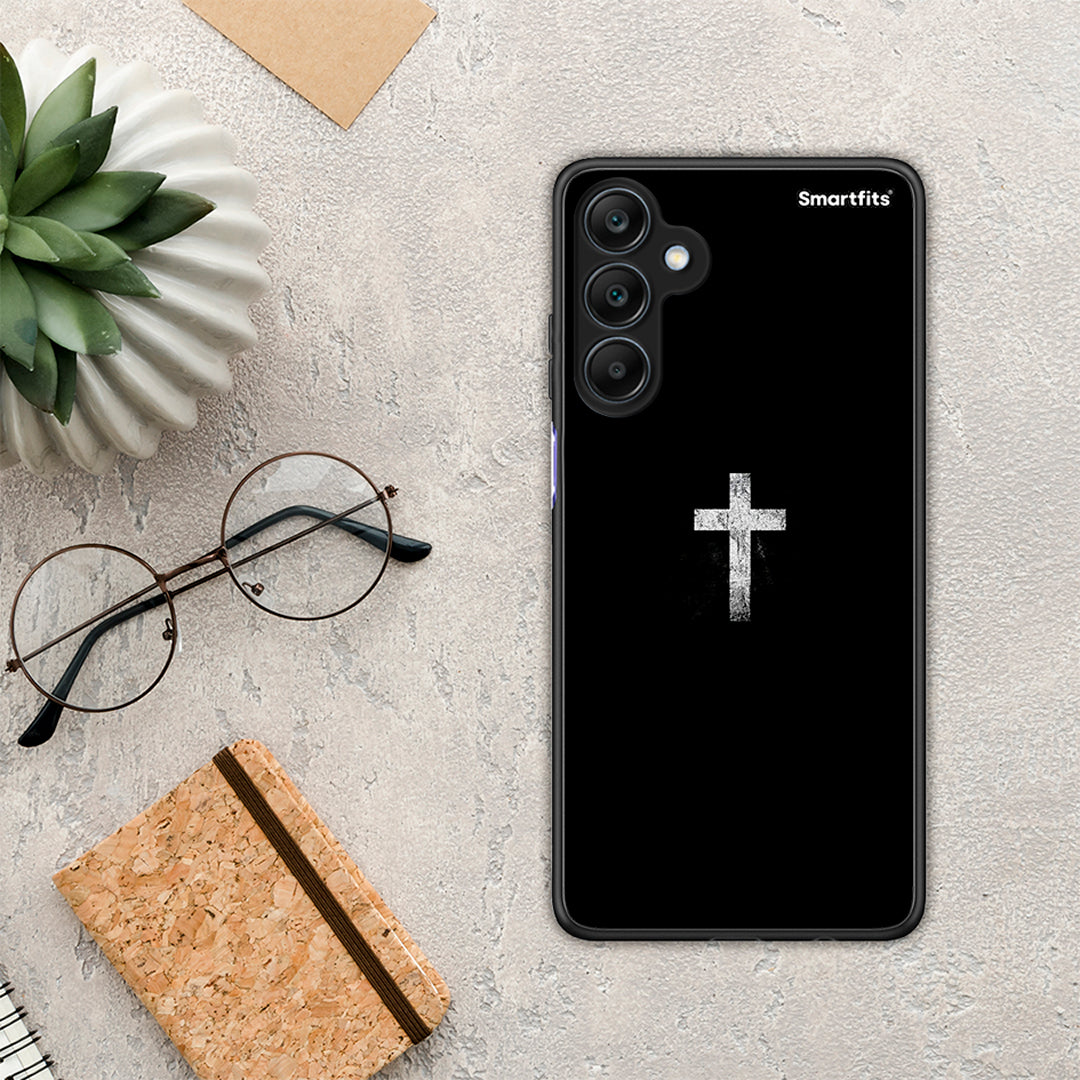 White Cross - Samsung Galaxy A25 5G θήκη