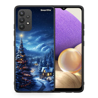 Thumbnail for Θήκη Samsung A32 4G Christmas Scenery από τη Smartfits με σχέδιο στο πίσω μέρος και μαύρο περίβλημα | Samsung A32 4G Christmas Scenery case with colorful back and black bezels