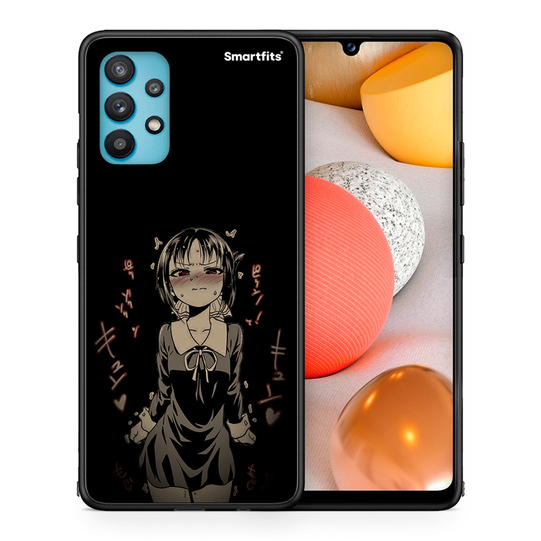 Θήκη Samsung Galaxy A32 5G  Anime Girl από τη Smartfits με σχέδιο στο πίσω μέρος και μαύρο περίβλημα | Samsung Galaxy A32 5G  Anime Girl case with colorful back and black bezels