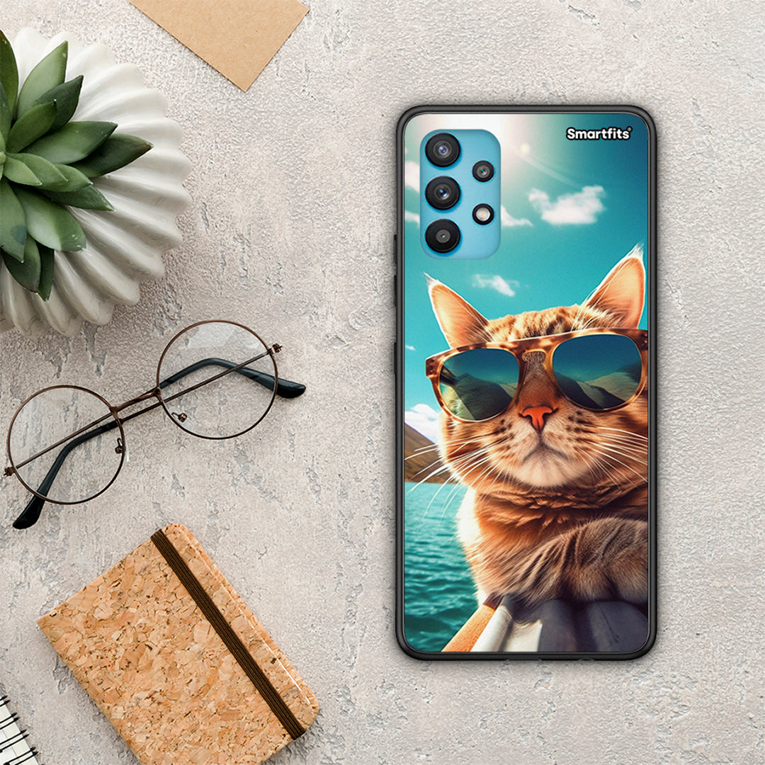 Summer Cat - Samsung Galaxy A32 5G case