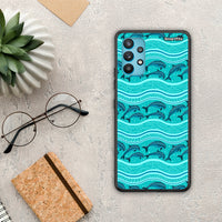 Thumbnail for Swimming Dolphins - Samsung Galaxy A32 5G case