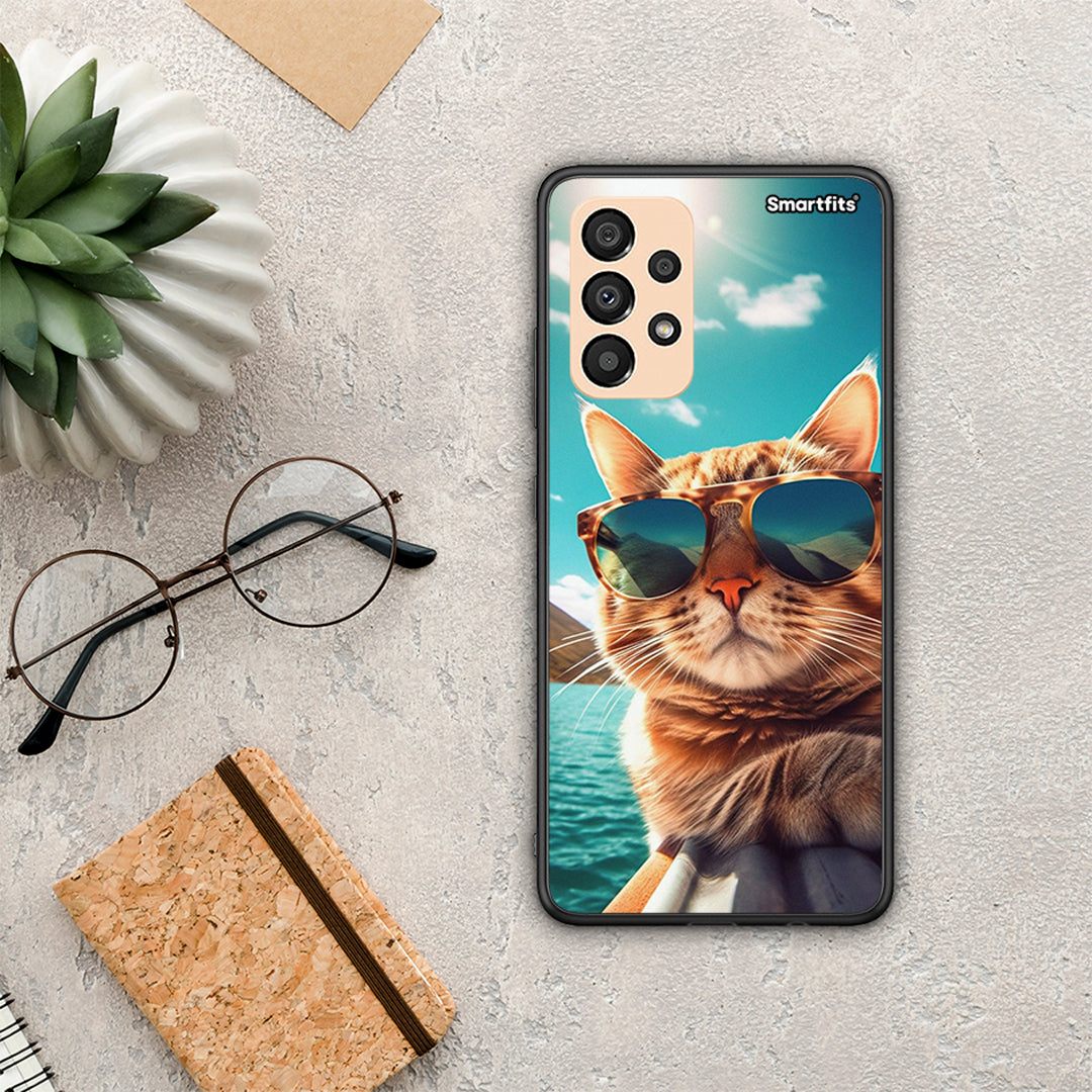 Summer Cat - Samsung Galaxy A33 5G case