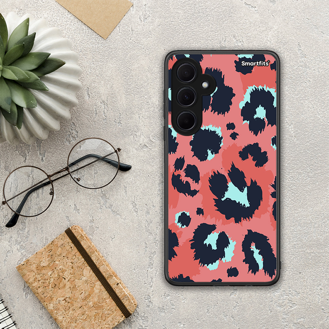 Animal Pink Leopard - Samsung Galaxy A35 case