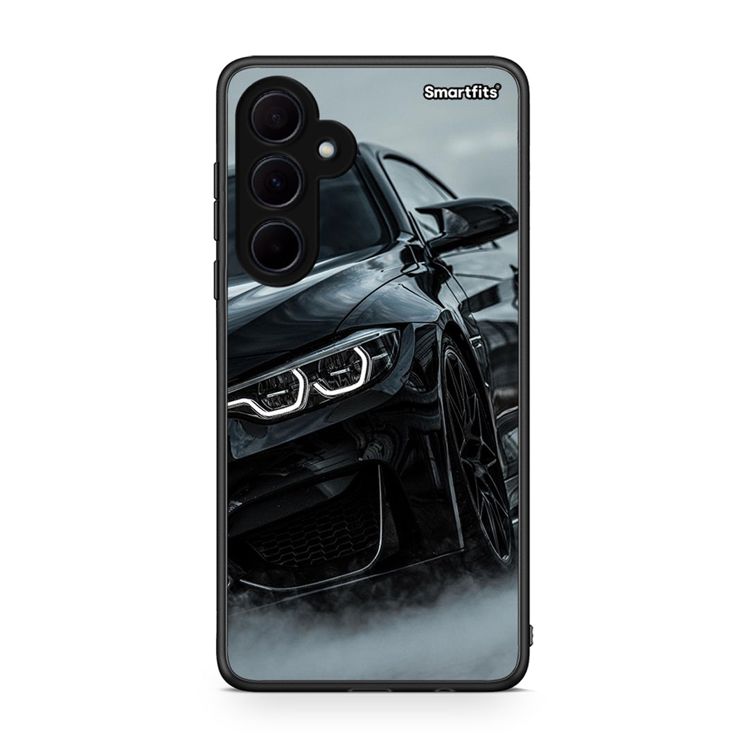 Samsung Galaxy A35 Black BMW θήκη από τη Smartfits με σχέδιο στο πίσω μέρος και μαύρο περίβλημα | Smartphone case with colorful back and black bezels by Smartfits