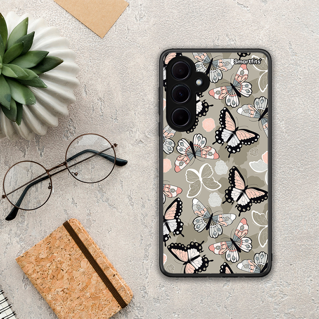 Boho Butterflies - Samsung Galaxy A35 case