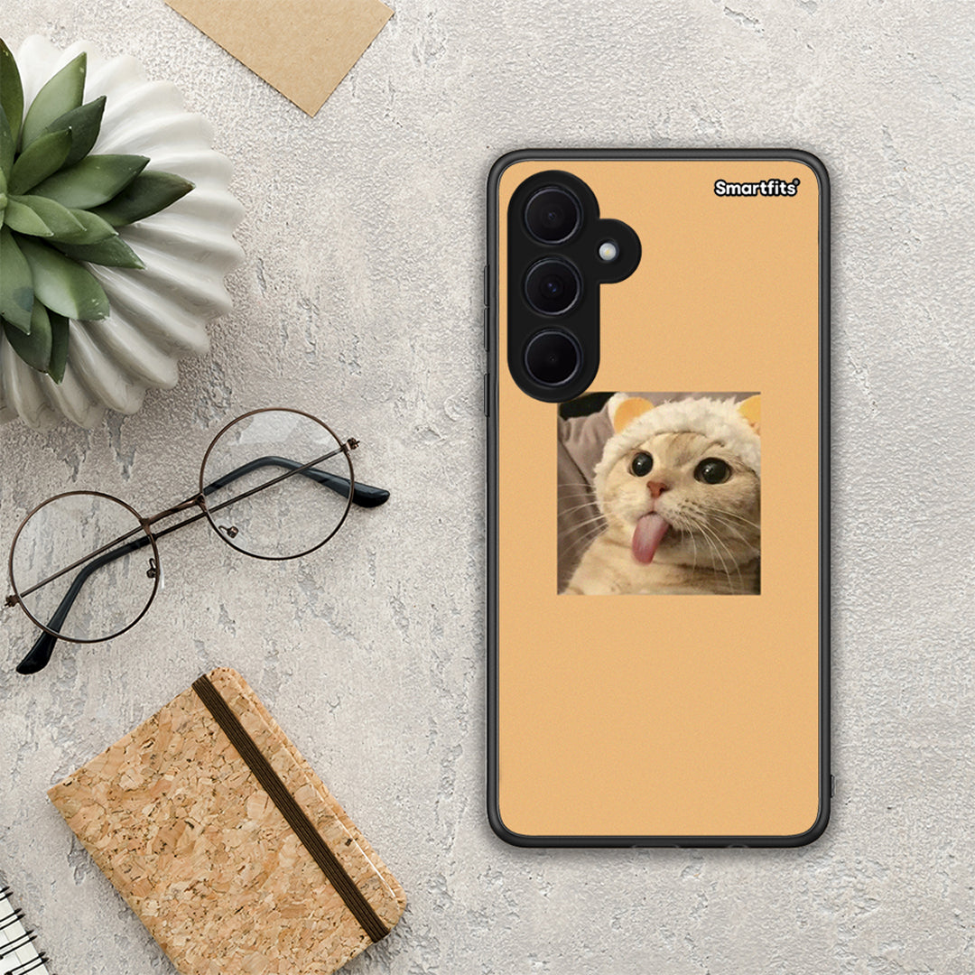 Cat Tongue - Samsung Galaxy A35 case