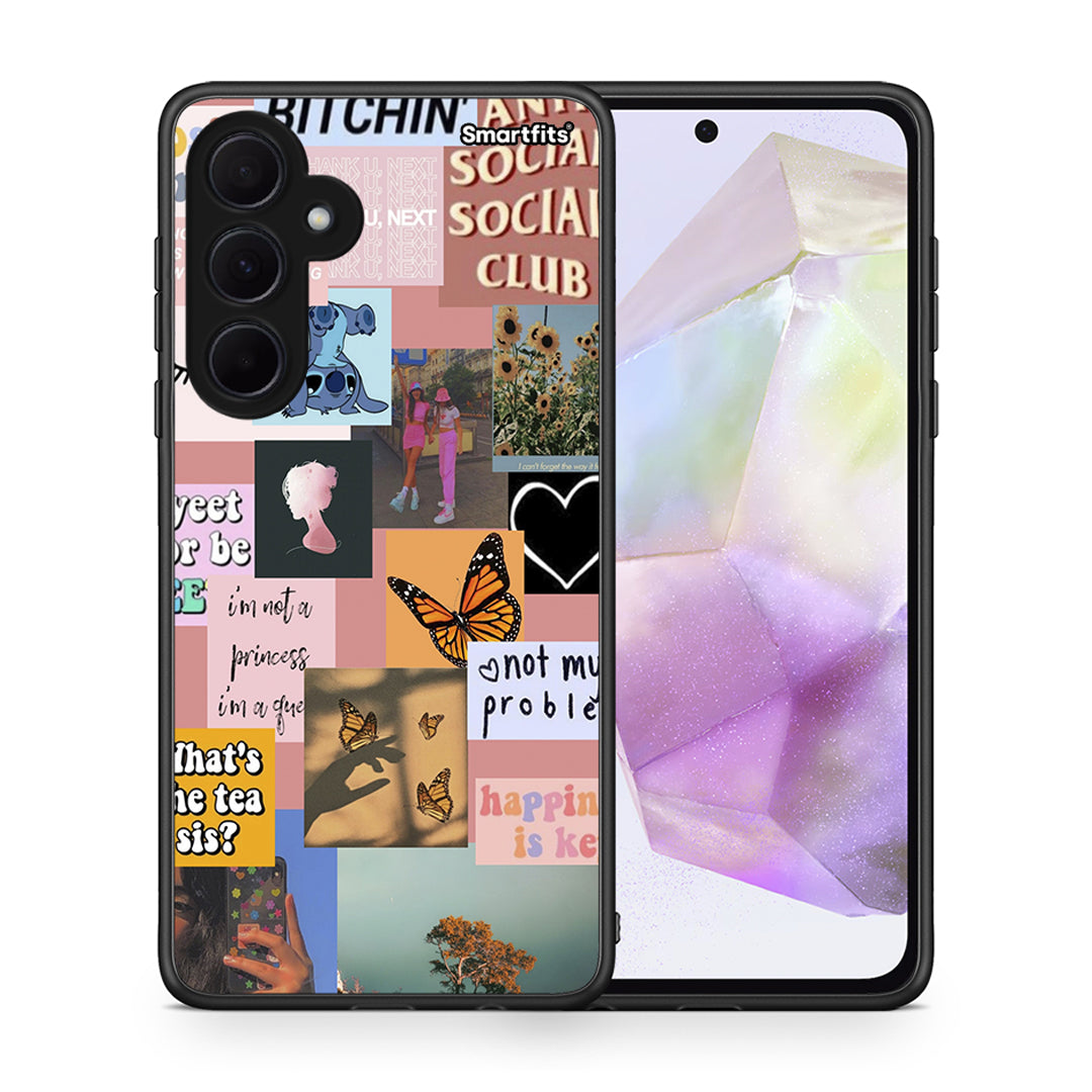 Collage Bitchin - Samsung Galaxy A35 case