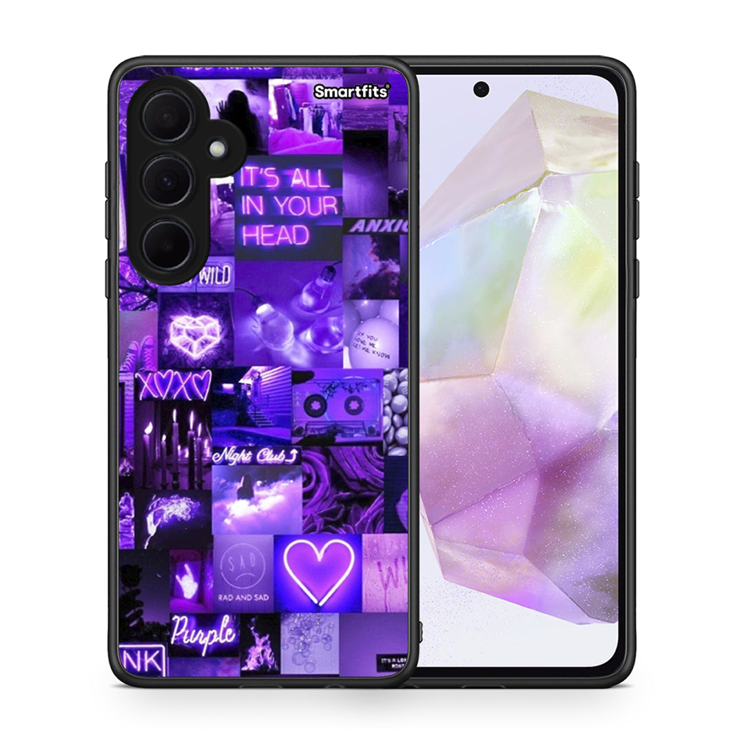 Collage Stay Wild - Samsung Galaxy A35 case