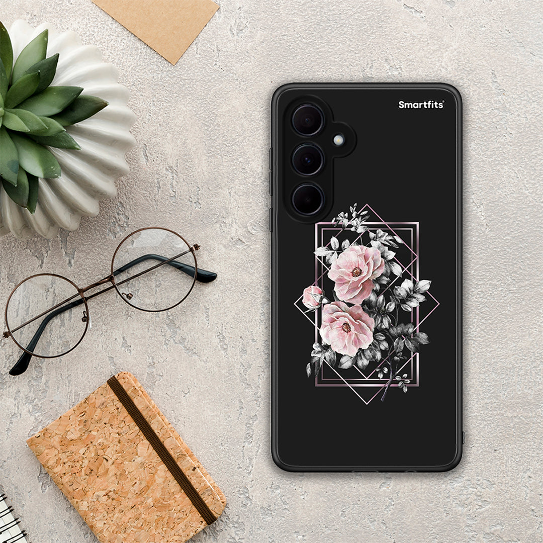 Flower Frame - Samsung Galaxy A35 case