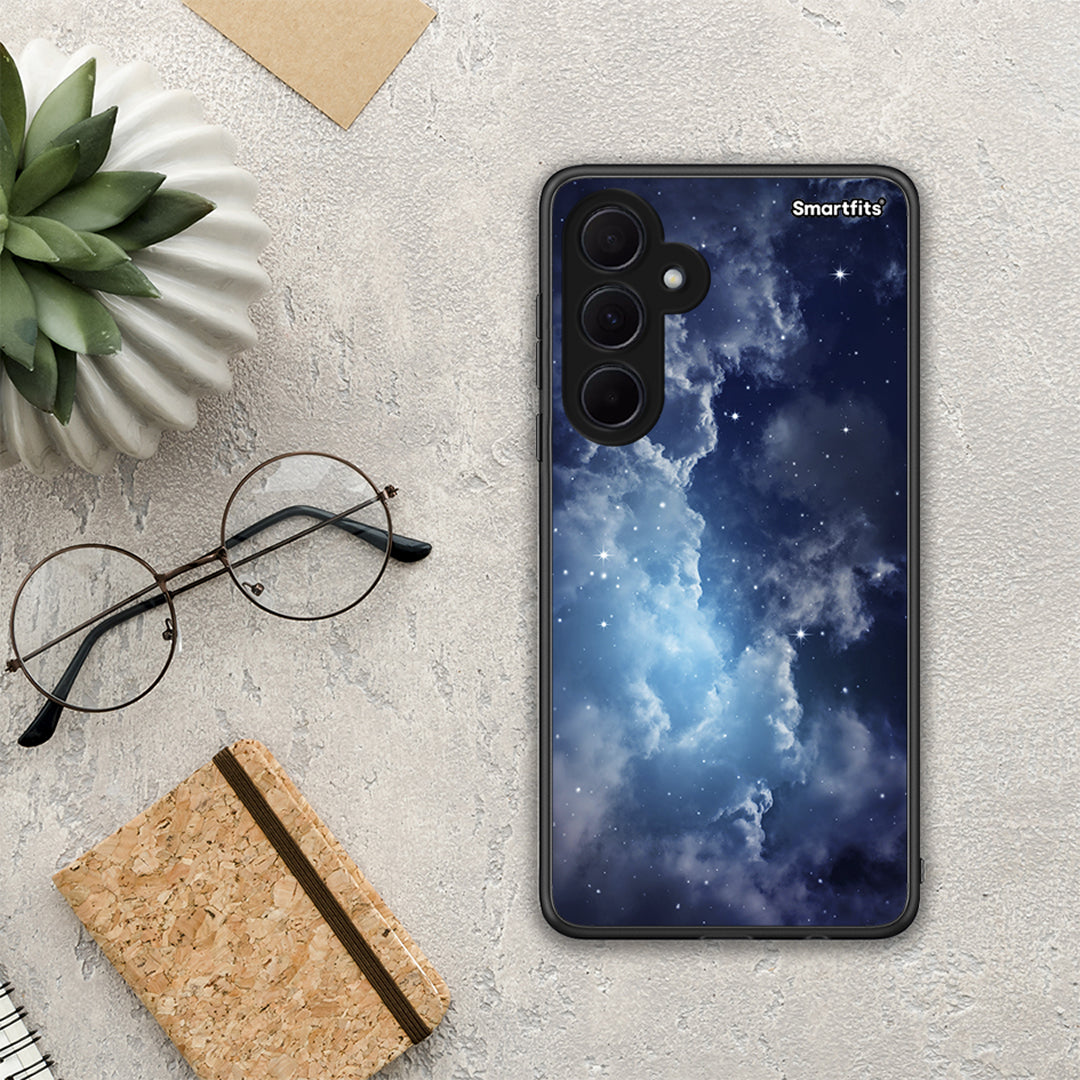 Galactic Blue Sky - Samsung Galaxy A35 case