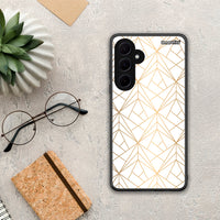 Thumbnail for Geometric Luxury White - Samsung Galaxy A35 case