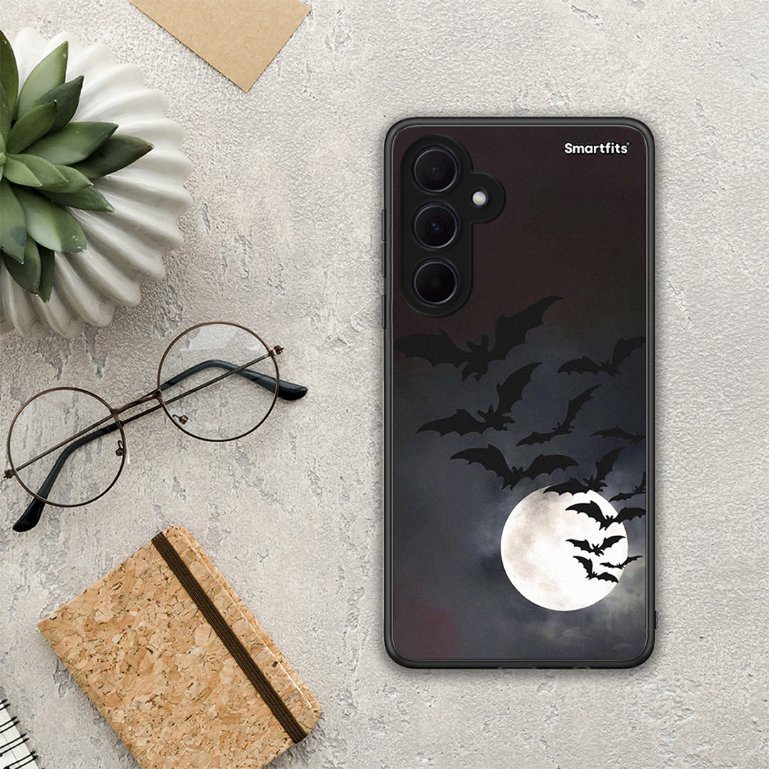 Halloween Bat Night - Samsung Galaxy A35 case