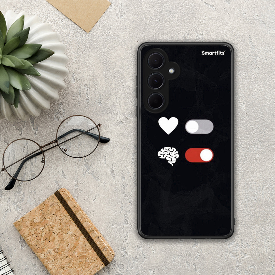 Heart vs Brain - Samsung Galaxy A35 case