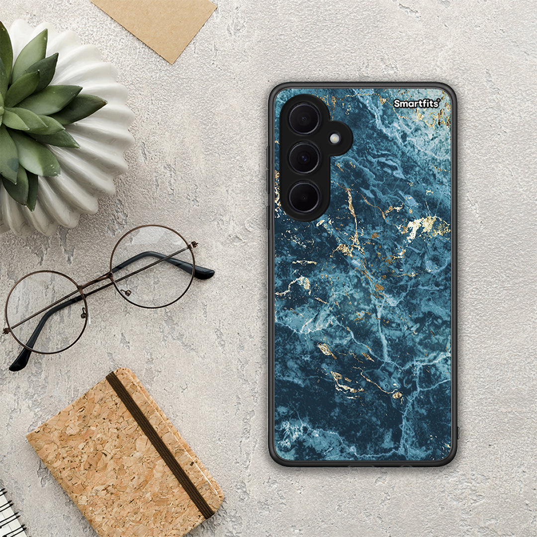 Marble Blue - Samsung Galaxy A35 case