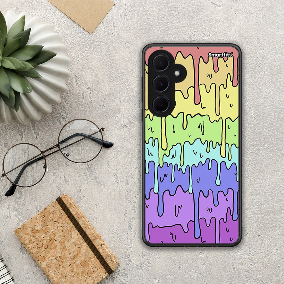 Melting Rainbow - Samsung Galaxy A35 case