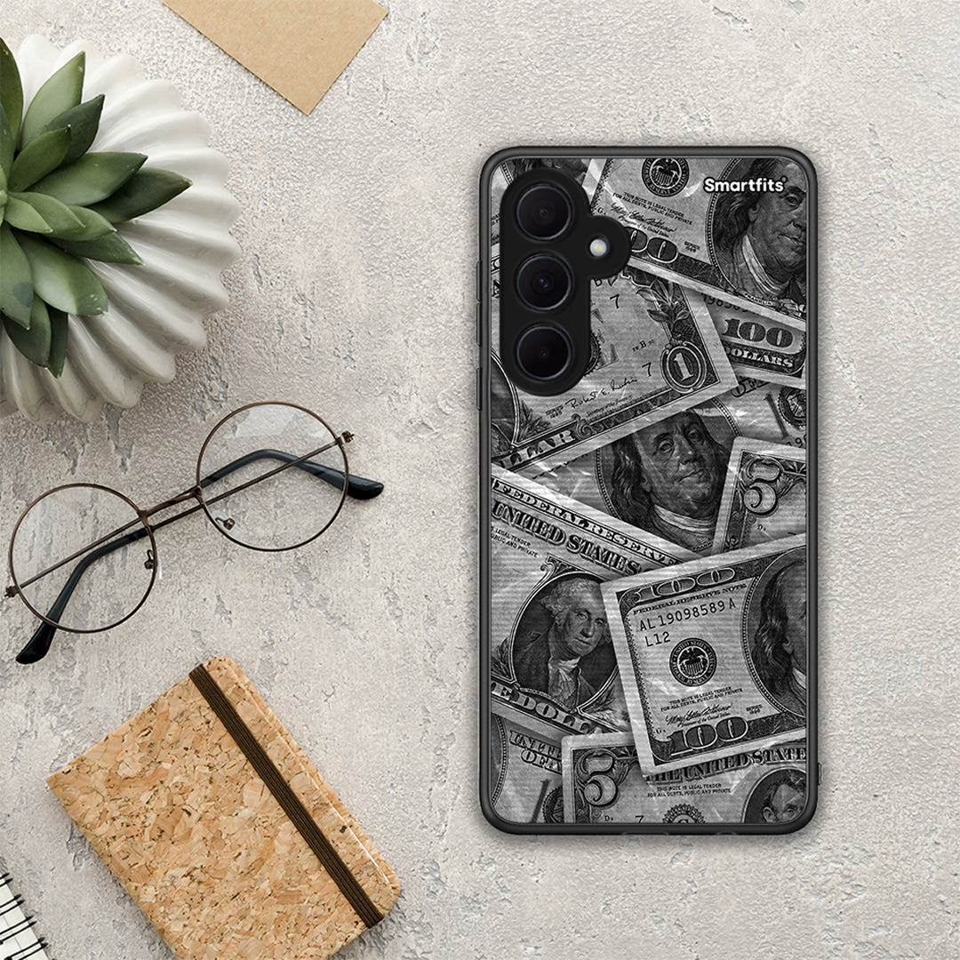 Money Dollars - Samsung Galaxy A35 case