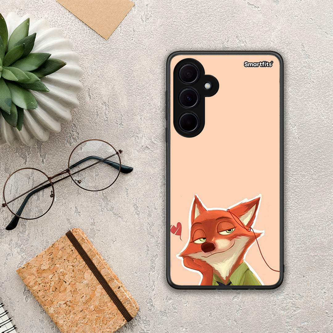 Nick Wilde and Judy Hopps Love 1 - Samsung Galaxy A35 case