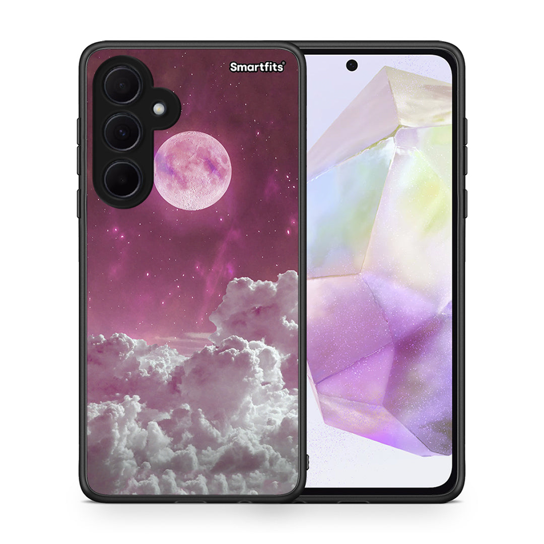 Pink Moon - Samsung Galaxy A35 case