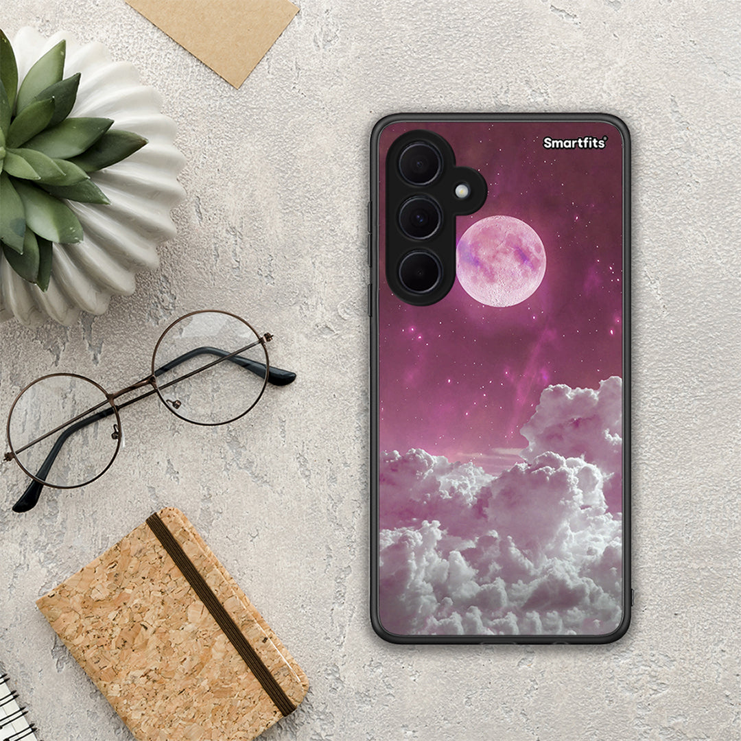 Pink Moon - Samsung Galaxy A35 case