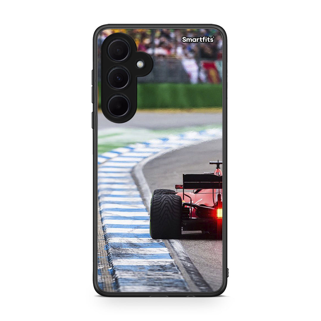 Samsung Galaxy A35 Racing Vibes θήκη από τη Smartfits με σχέδιο στο πίσω μέρος και μαύρο περίβλημα | Smartphone case with colorful back and black bezels by Smartfits