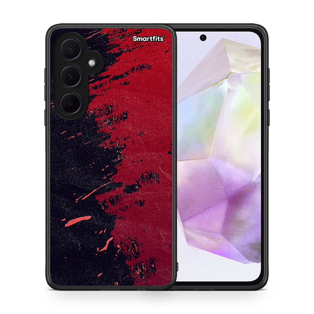 Red Paint - Samsung Galaxy A35 case