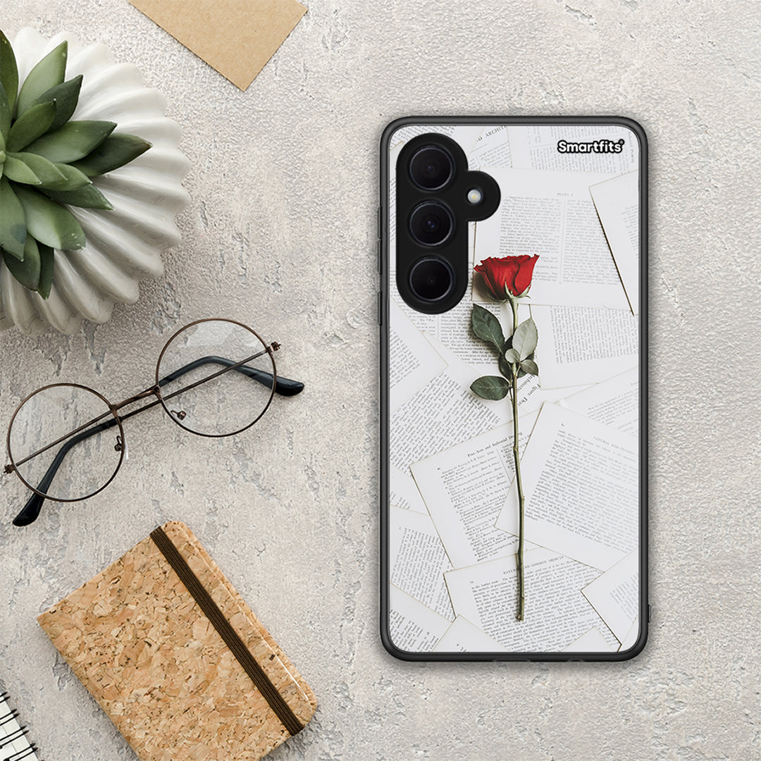 Red Rose - Samsung Galaxy A35 case