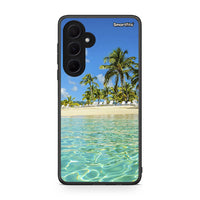 Thumbnail for Samsung Galaxy A35 Tropical Vibes Θήκη από τη Smartfits με σχέδιο στο πίσω μέρος και μαύρο περίβλημα | Smartphone case with colorful back and black bezels by Smartfits