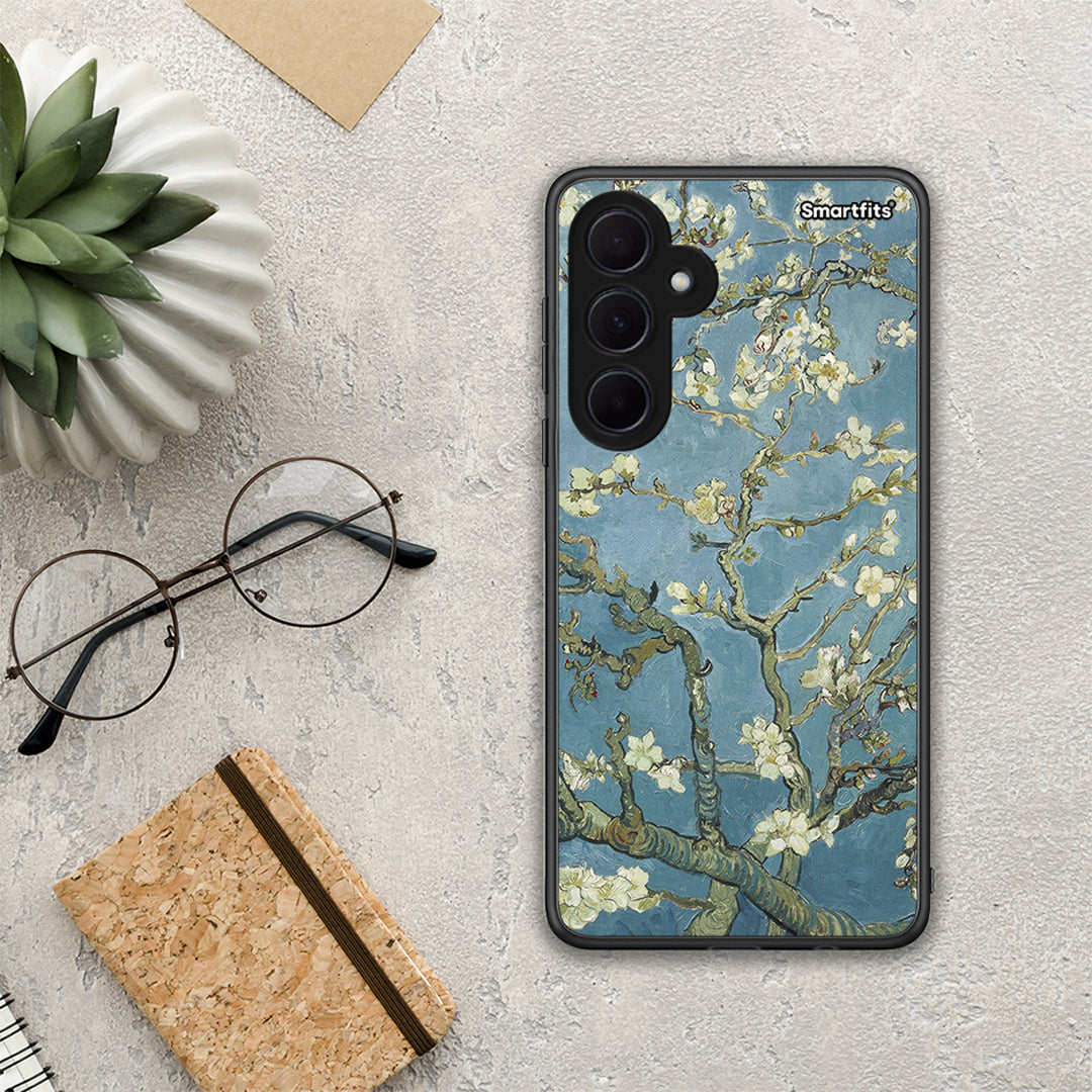 White Blossoms - Samsung Galaxy A35 case