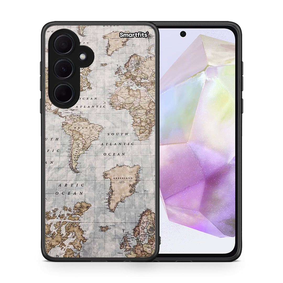 World Map - Samsung Galaxy A35 case