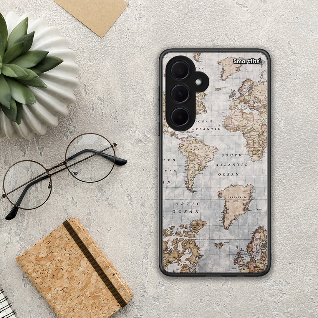 World Map - Samsung Galaxy A35 case