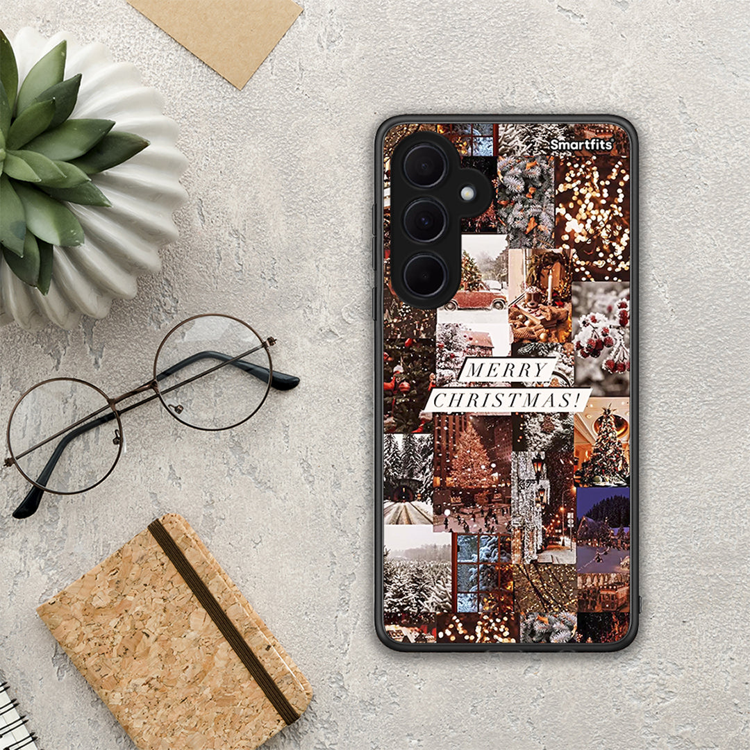 Xmas Collage - Samsung Galaxy A35 case