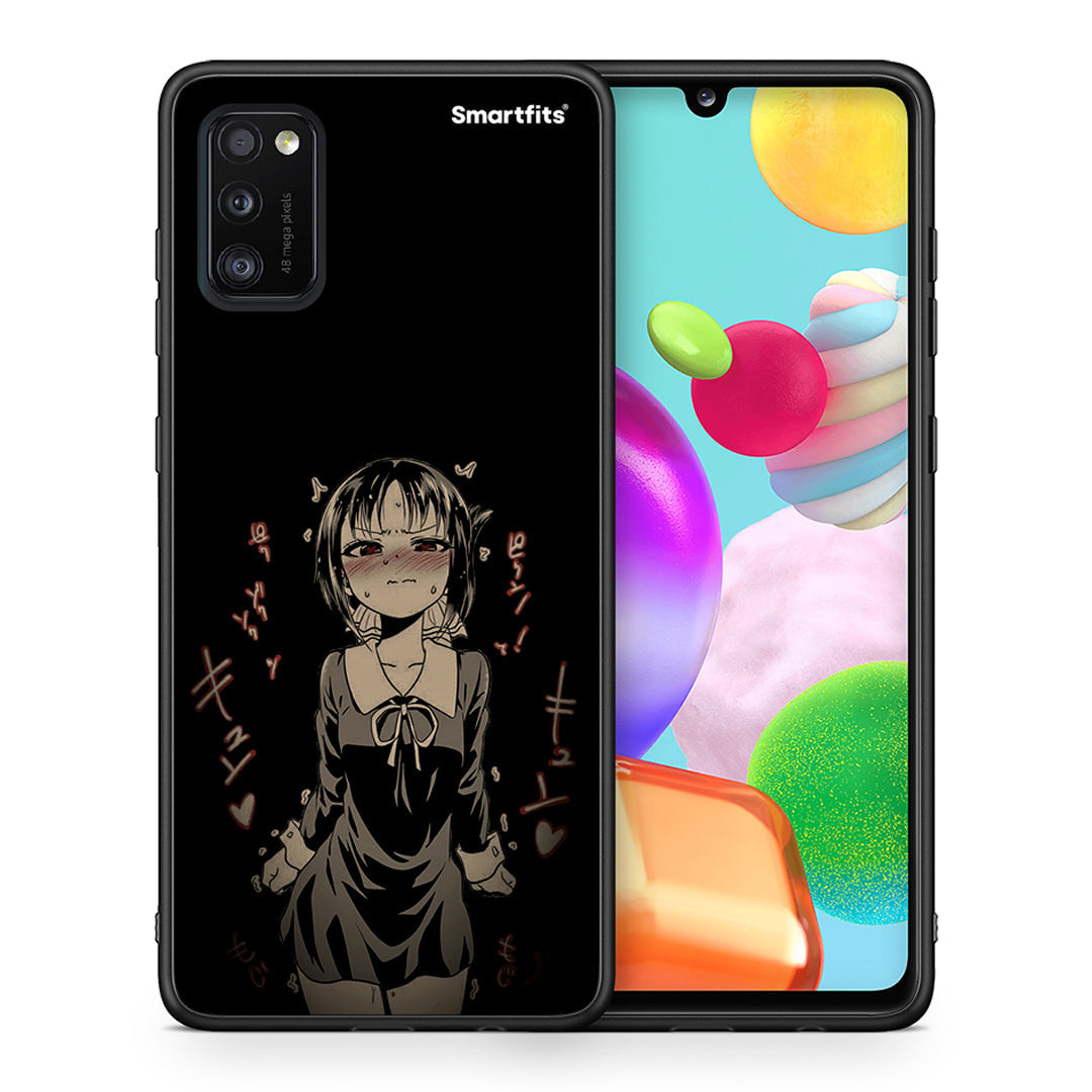 Θήκη Samsung A41 Anime Girl από τη Smartfits με σχέδιο στο πίσω μέρος και μαύρο περίβλημα | Samsung A41 Anime Girl case with colorful back and black bezels