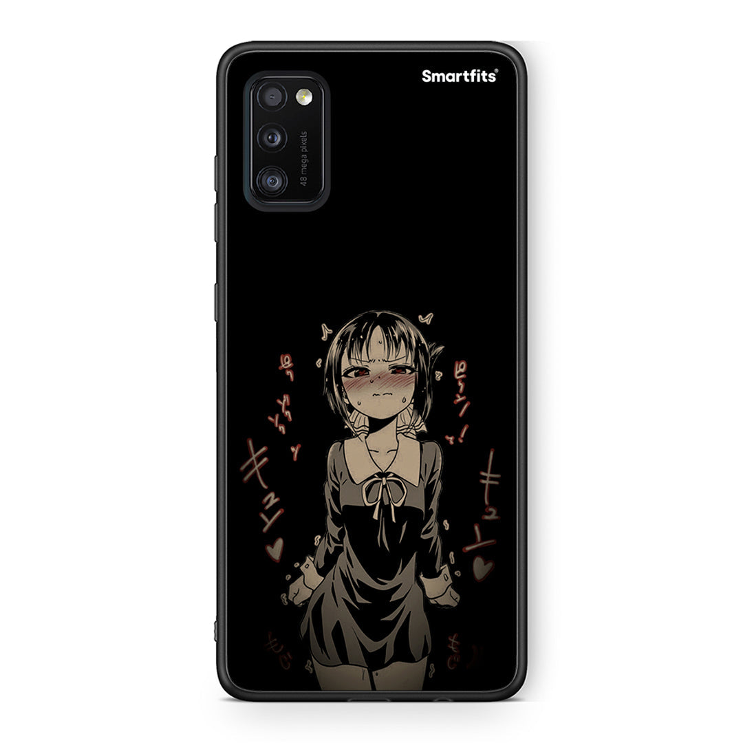 Samsung A41 Anime Girl θήκη από τη Smartfits με σχέδιο στο πίσω μέρος και μαύρο περίβλημα | Smartphone case with colorful back and black bezels by Smartfits