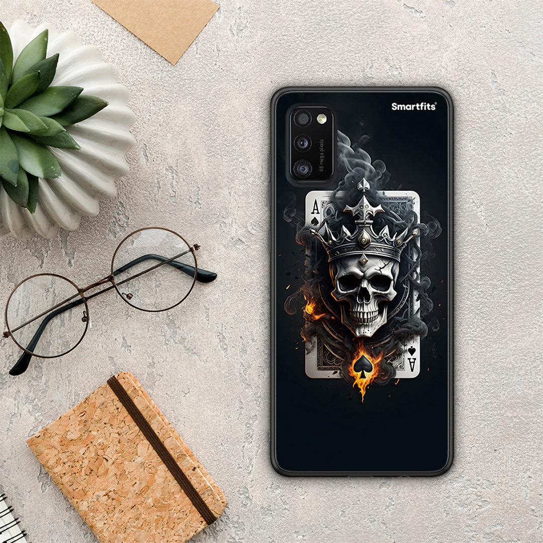 Skull King Ace - Samsung Galaxy A41 θήκη