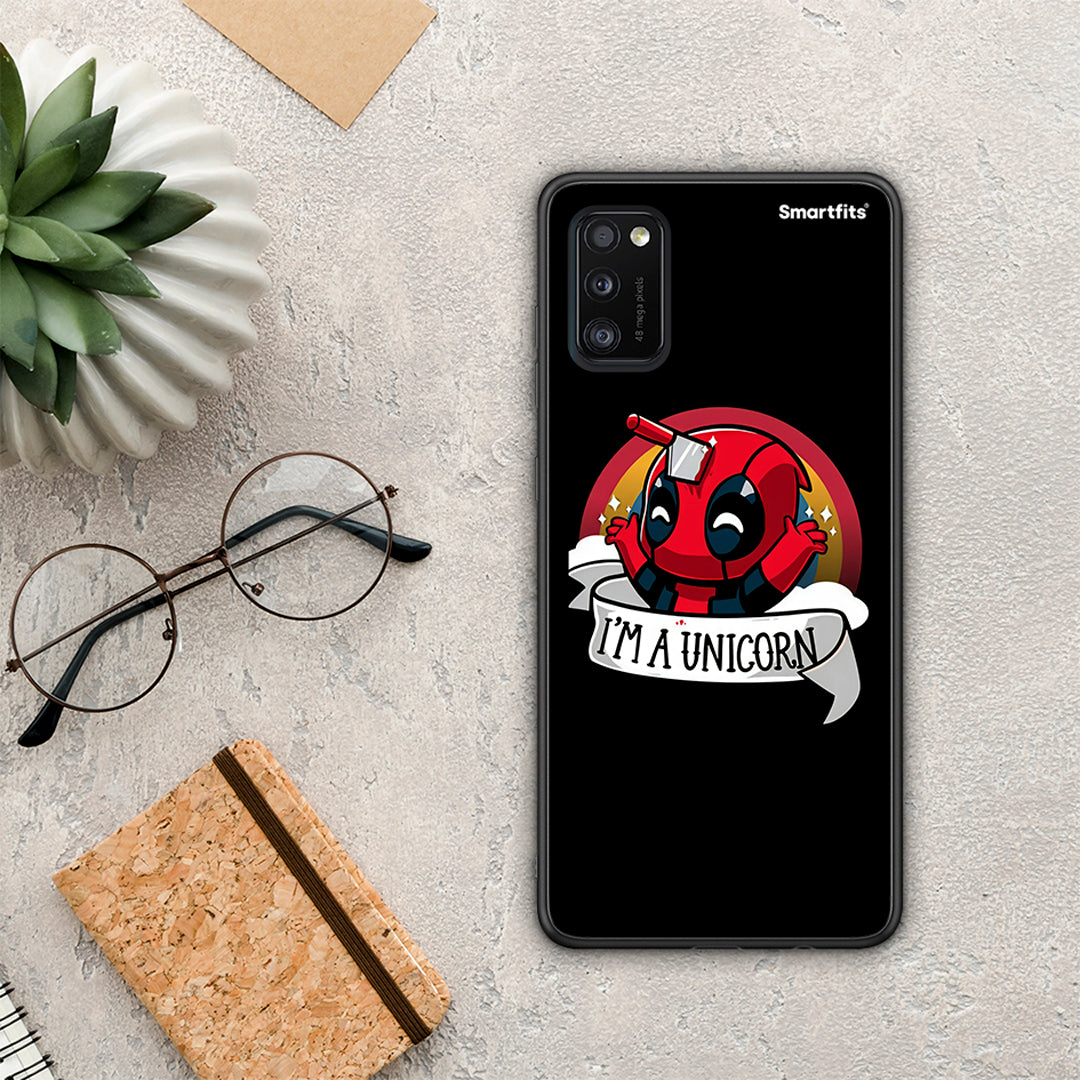 Unicorn Deadpool - Samsung Galaxy A41 θήκη