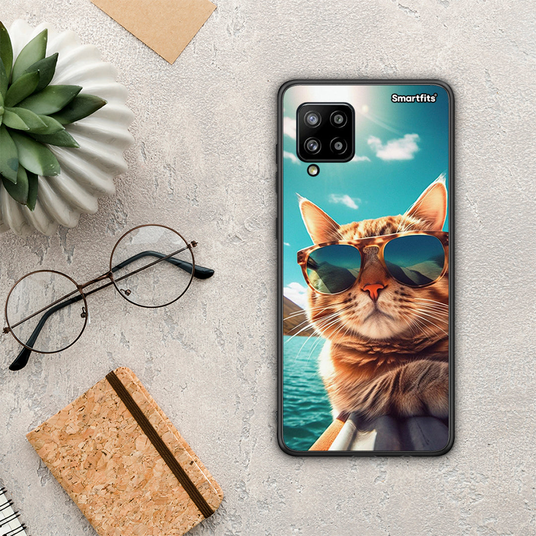 Summer Cat - Samsung Galaxy A42 case