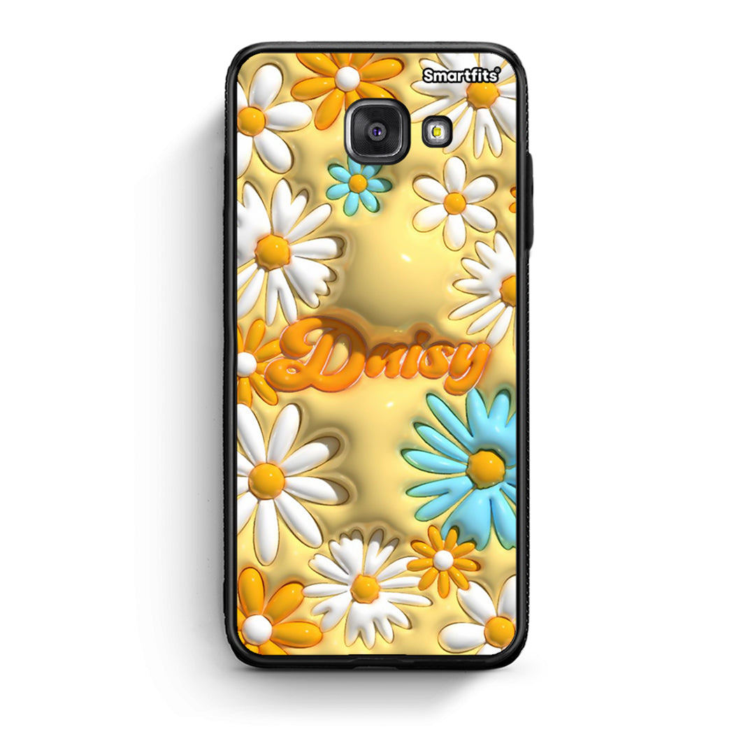 Samsung A5 2017 Bubble Daisies θήκη από τη Smartfits με σχέδιο στο πίσω μέρος και μαύρο περίβλημα | Smartphone case with colorful back and black bezels by Smartfits