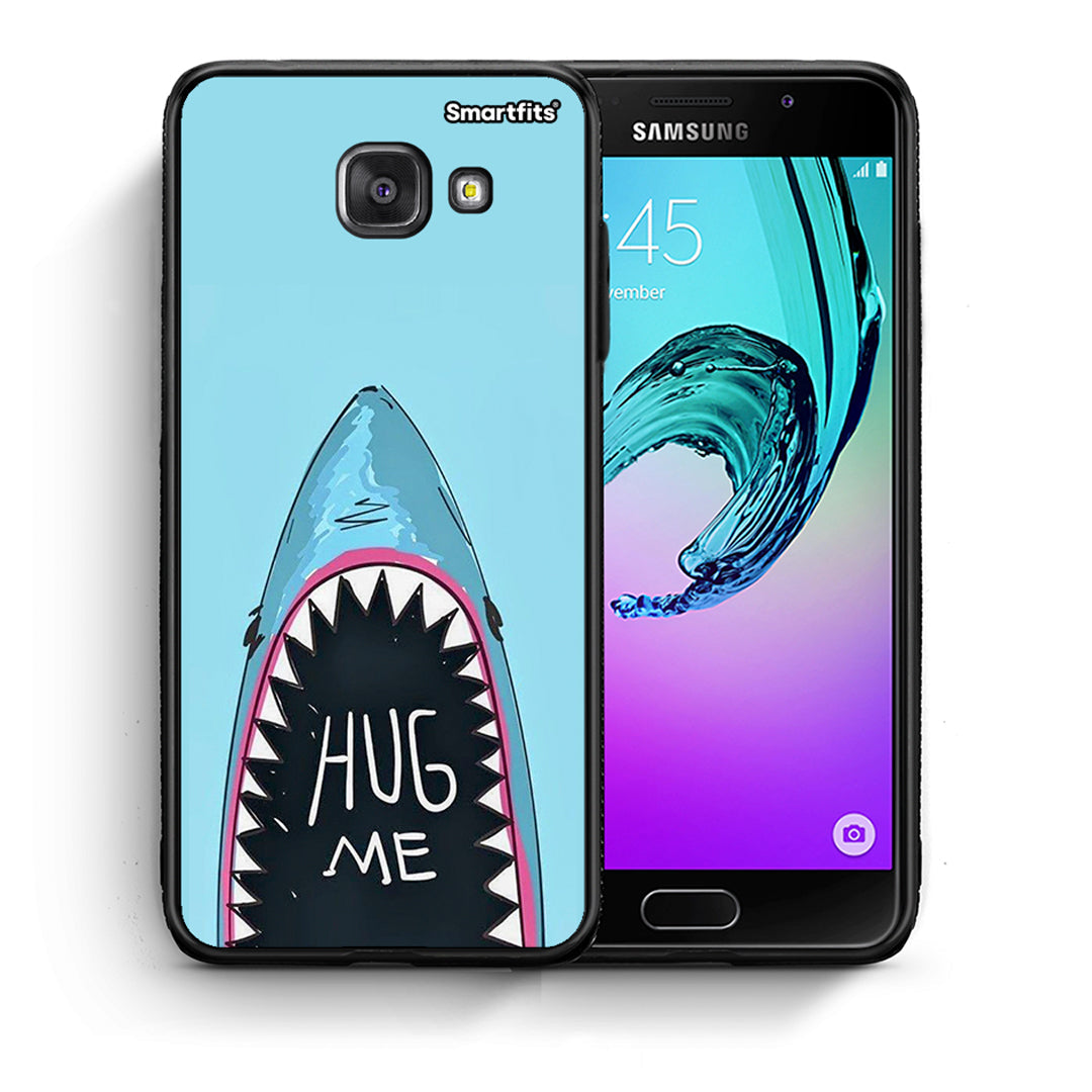 Θήκη Samsung A5 2017 Hug Me από τη Smartfits με σχέδιο στο πίσω μέρος και μαύρο περίβλημα | Samsung A5 2017 Hug Me case with colorful back and black bezels