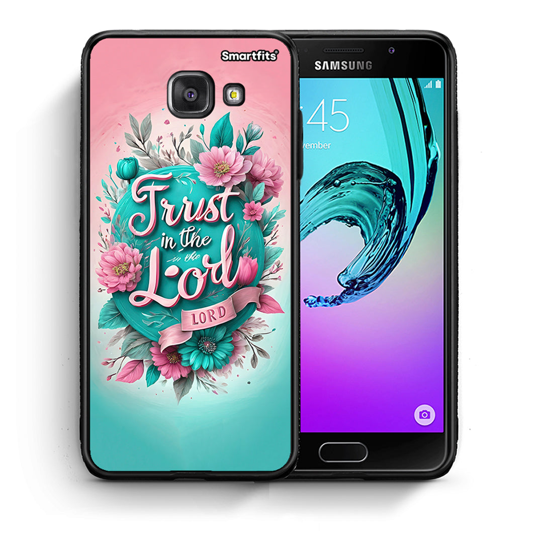 Θήκη Samsung A5 2017 Lord Trust από τη Smartfits με σχέδιο στο πίσω μέρος και μαύρο περίβλημα | Samsung A5 2017 Lord Trust case with colorful back and black bezels